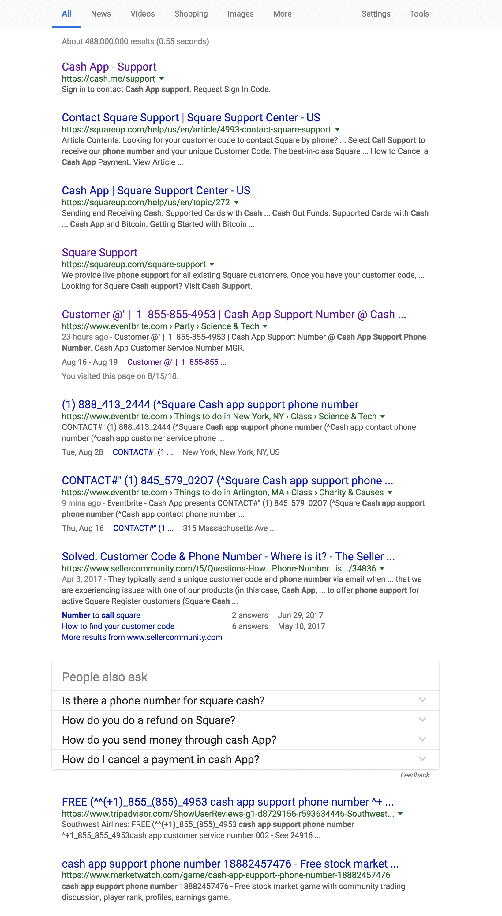 Cash App Support Google Search