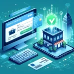 Here is the illustration depicting the Address Verification System used in e-commerce.