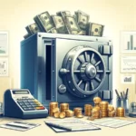 Here is the illustration depicting a Cash Reserve for a merchant account.