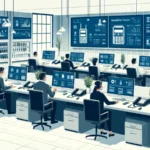 Here's an illustration depicting a Sub-ISO office environment.