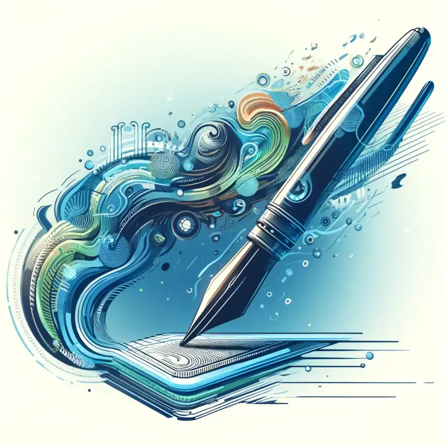 Here is the abstract illustration representing a signature debit transaction.