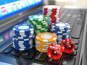 Online gambling image