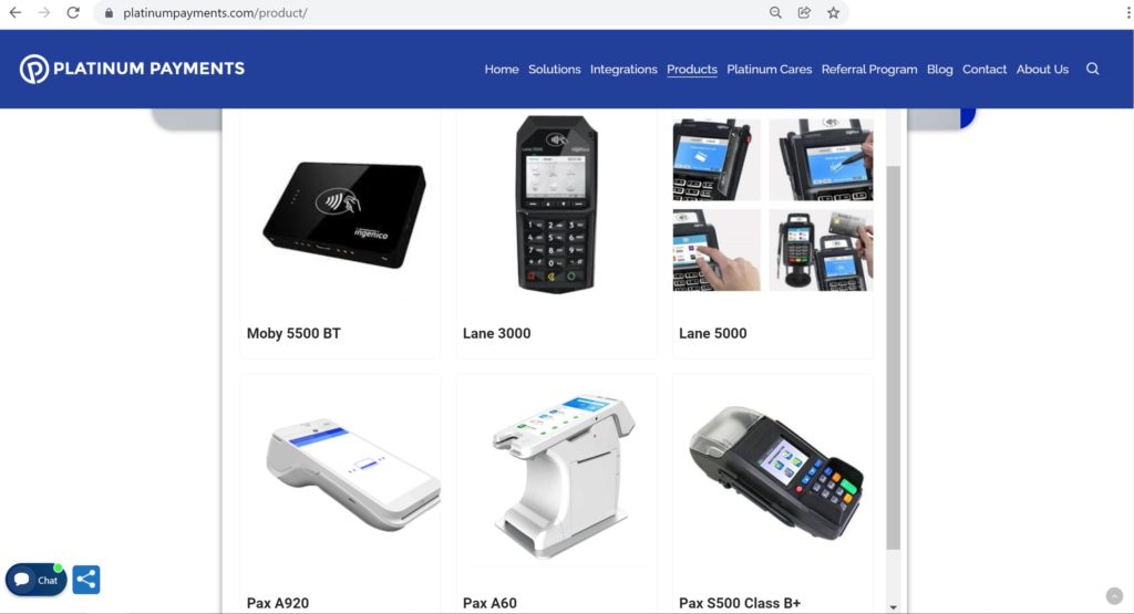 platinum payments pos systems and terminals