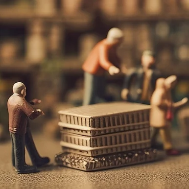 a photo depicting an online marketplace