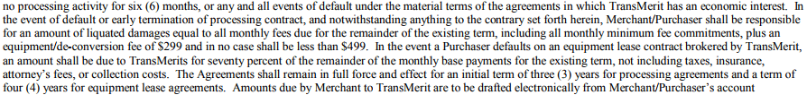 TransMerit ETF Disclosure