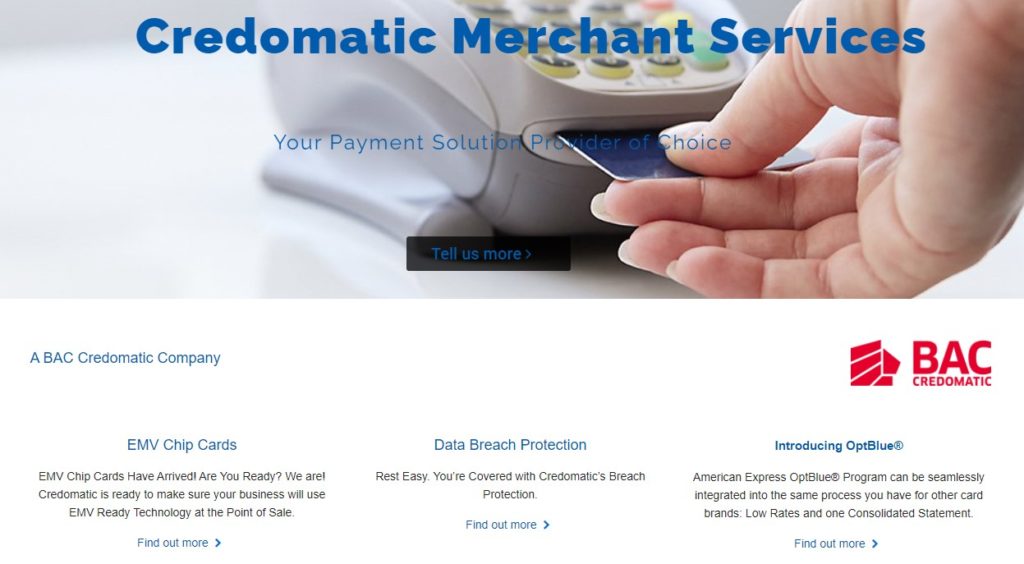 Credomatic Merchant Services payment processing