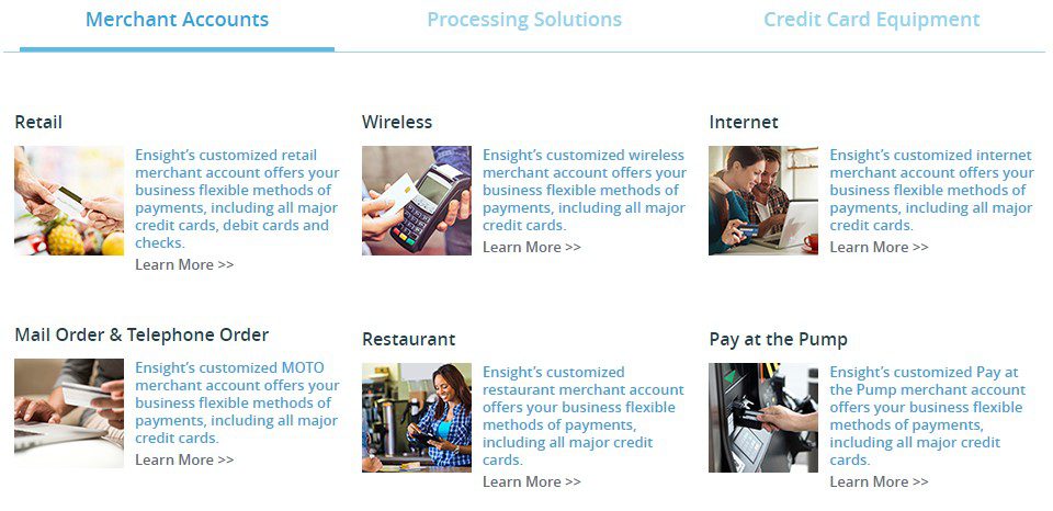 Ensight Merchant Services payment processing