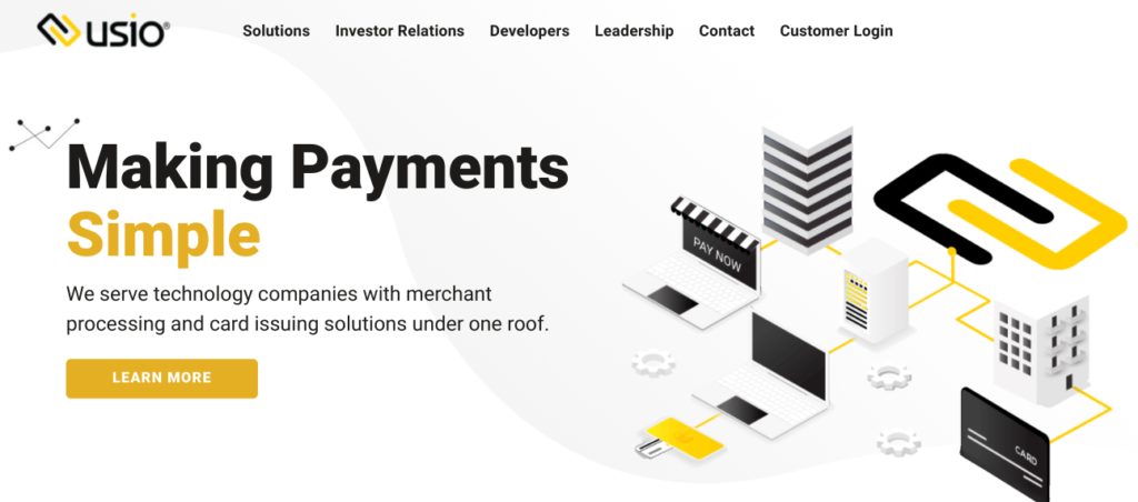 Usio payment processing services