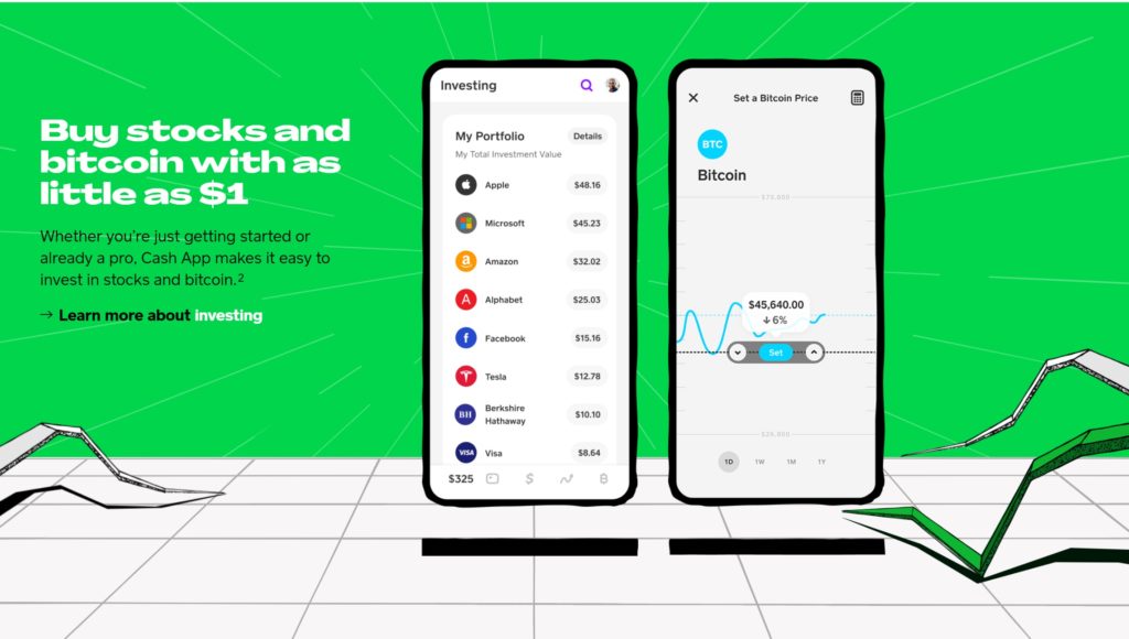 Cash app lets users buy stock and bitcoin