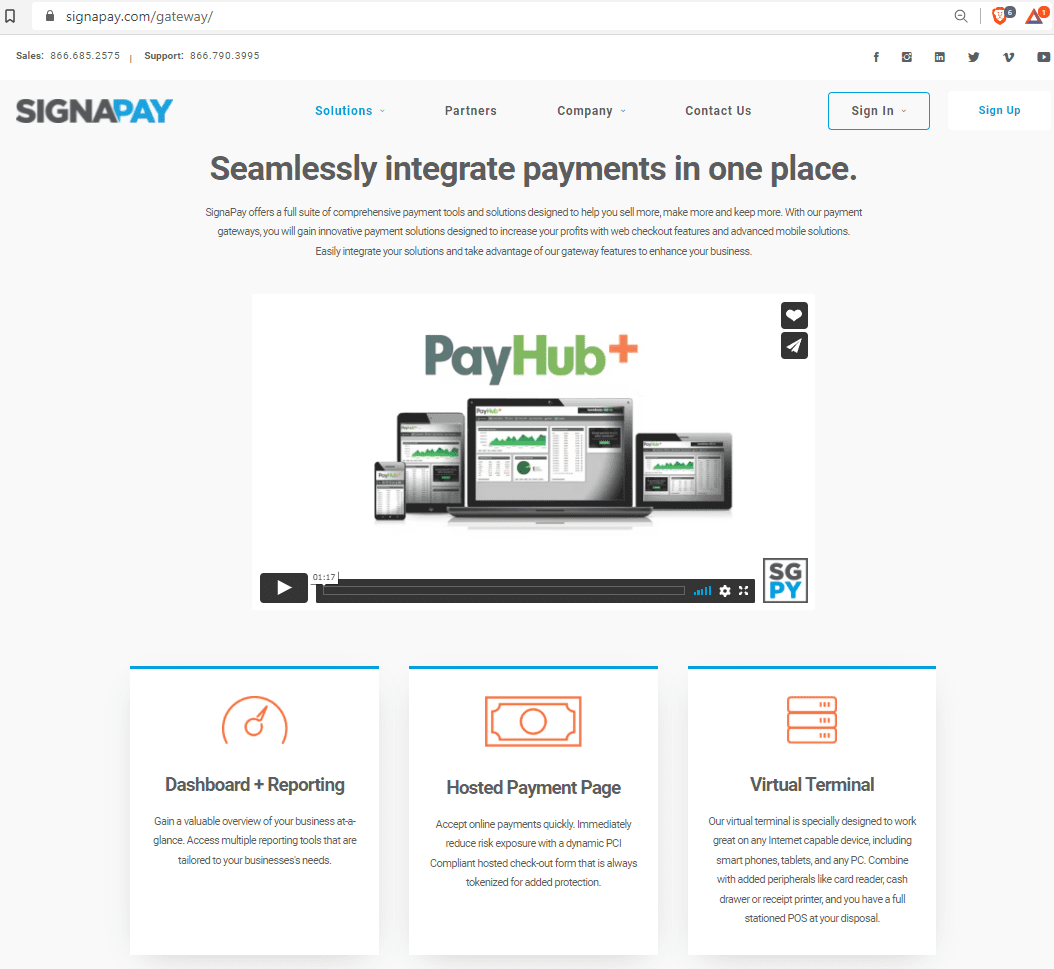 SignaPay payment gateway
