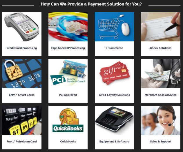 Advanced Merchant Solutions payment processing