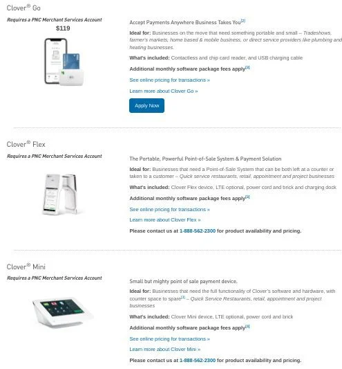 PNC Merchant Services point of sale