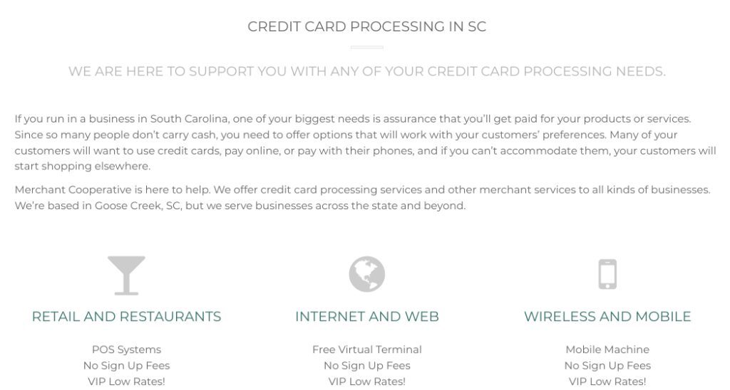 Merchant Cooperative payment processing