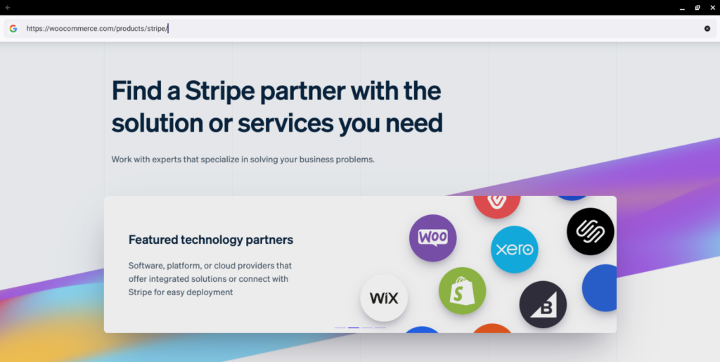 Stripe has many partners in the B2B space that have their own WordPress plugins