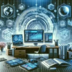 Here's the digital illustration depicting a digital goods merchant account.