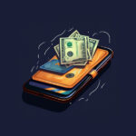 illustration of a digital wallet