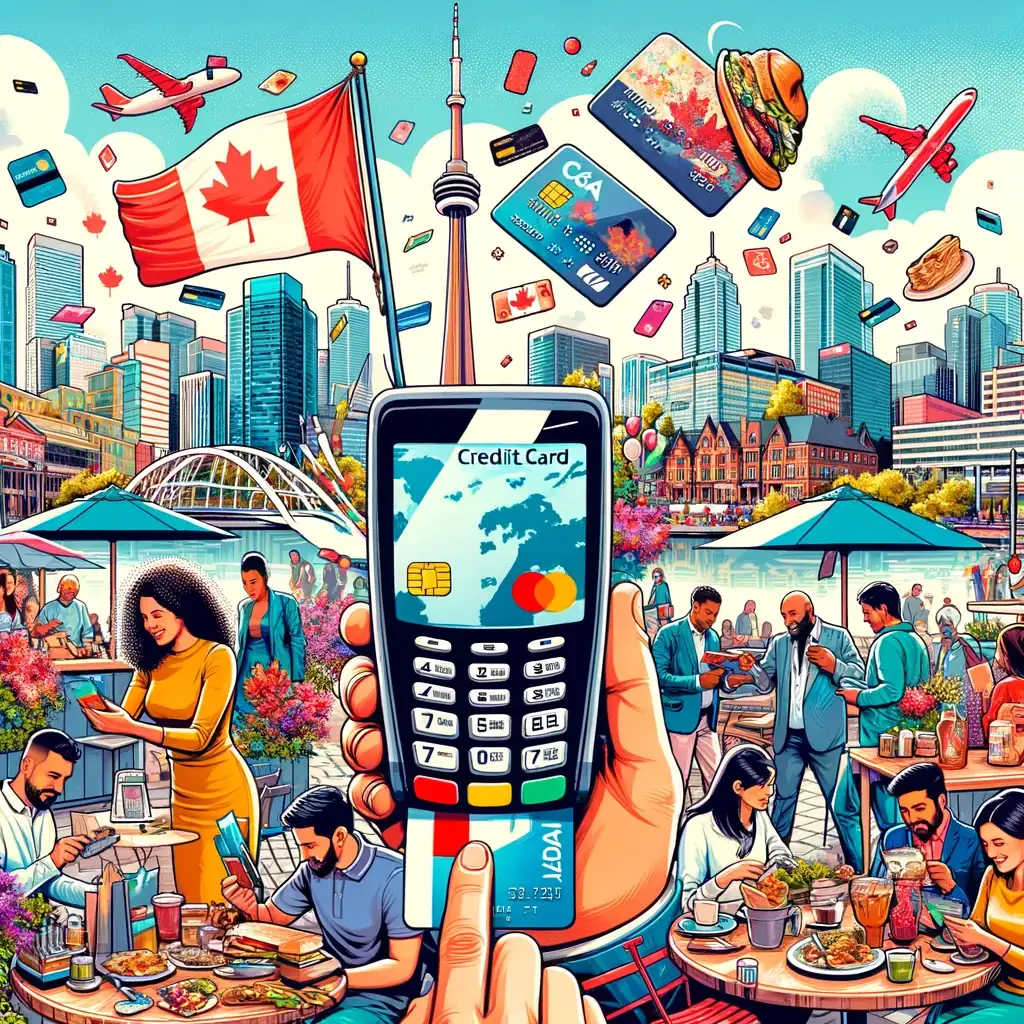 an illustration that depicts the best canadian credit card processors