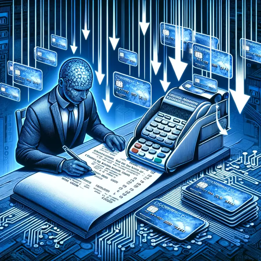 A depiction of merchant account Downgrade Fees in credit card processing