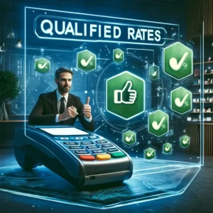 A depiction of Qualified Rates in Credit Card Processing