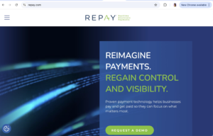 Screen Capture of Repay